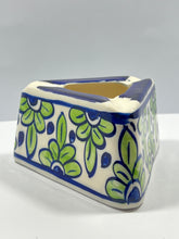 Triangle Ashtray (Blue Pottery)
