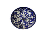 Blue Pottery Round Bowl