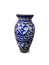 Handcrafted Blue Pottery Flower Vase