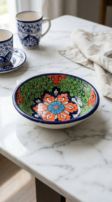 Authentic Salsa Bowl – Hand-Painted Mexican Art for Your Table