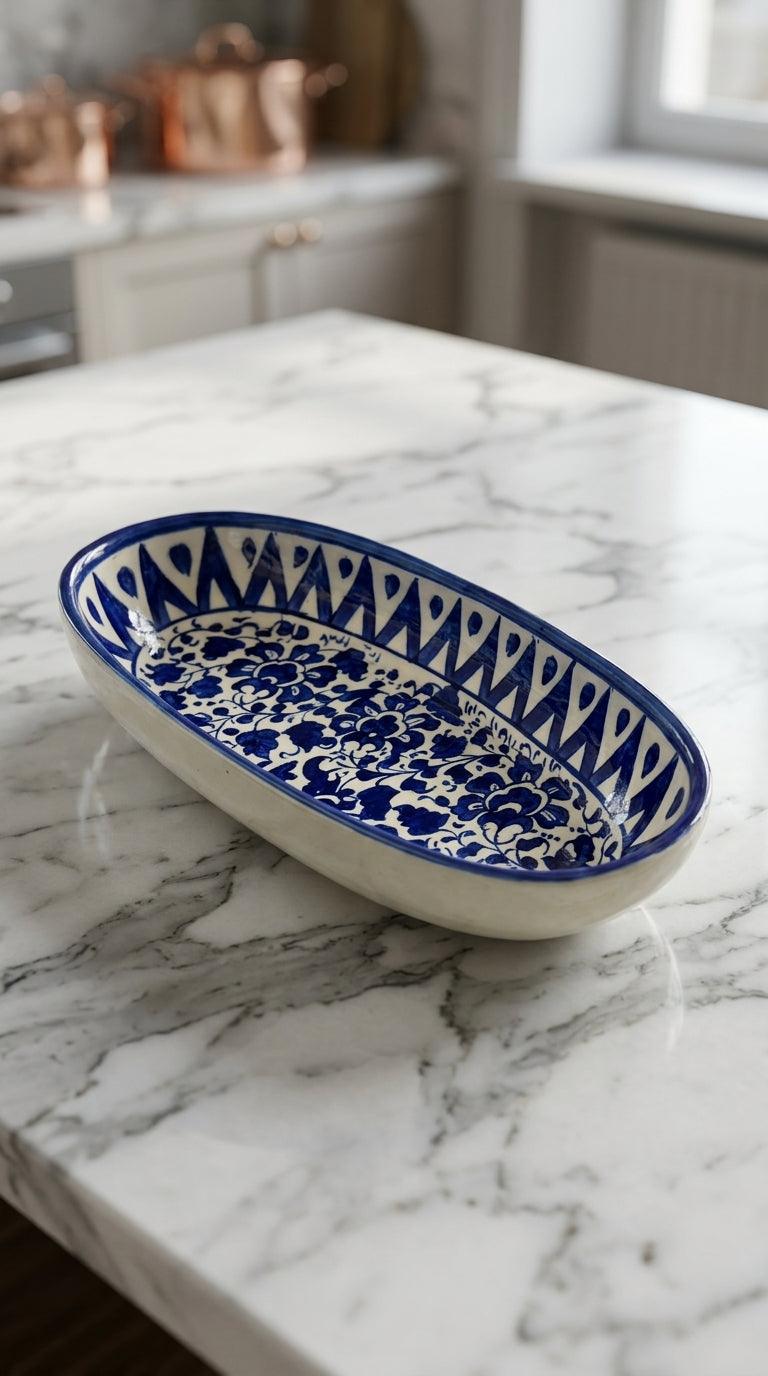 Oval-Shaped Deep Dish