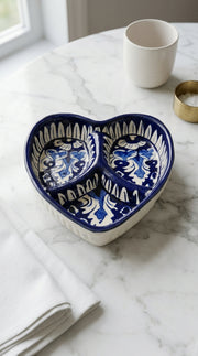 Heart Shaped Condiment Tray