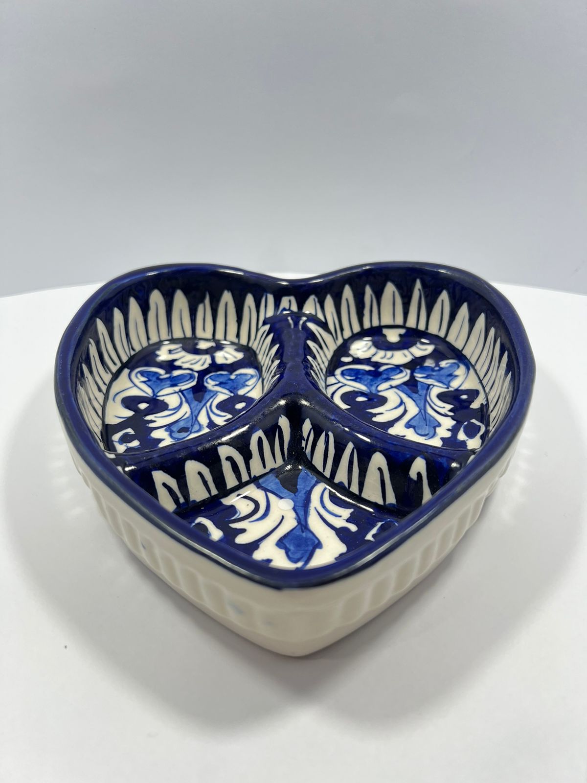 Heart Shaped Condiment Tray