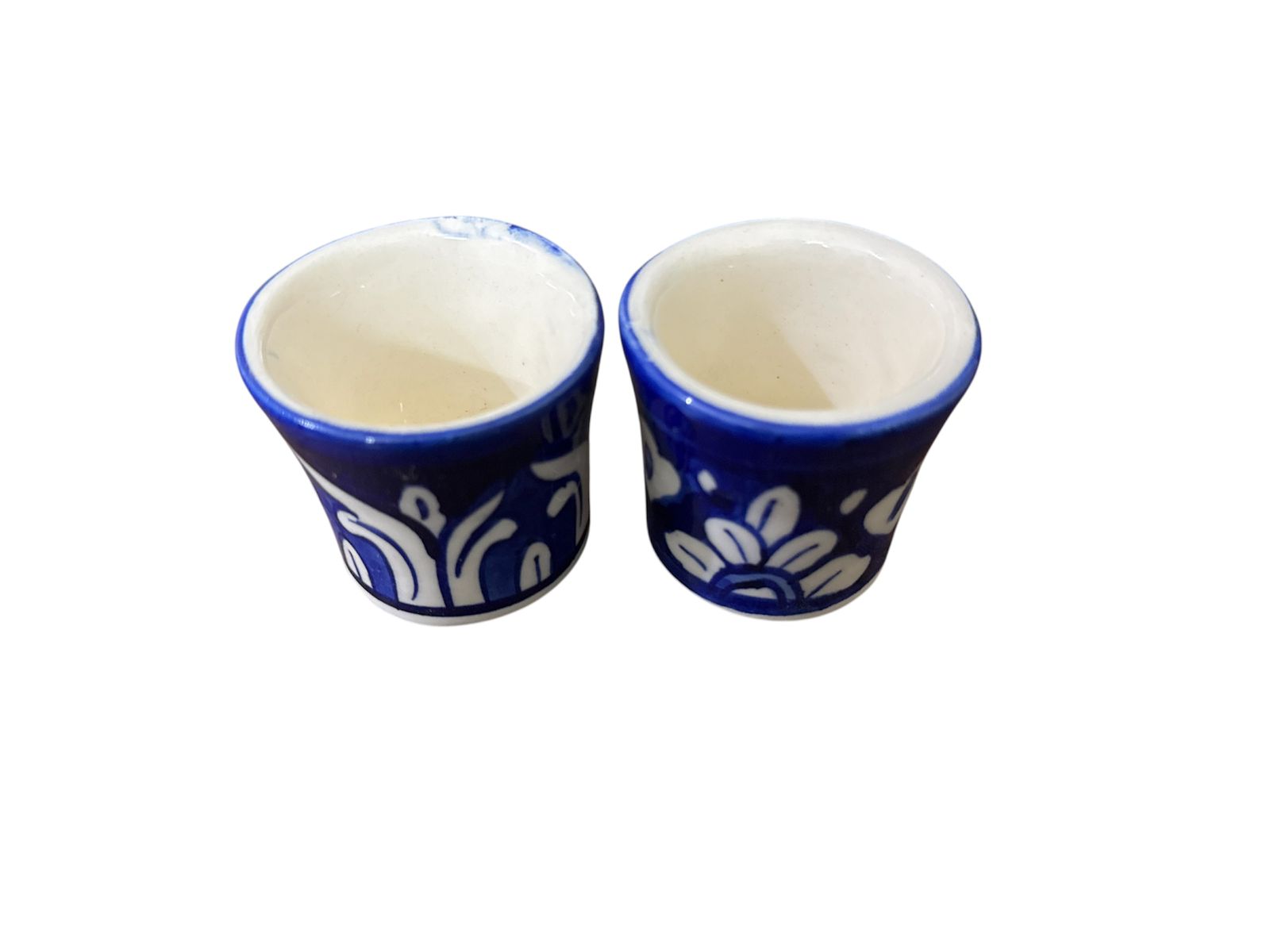 Blue Pottery Flower pots