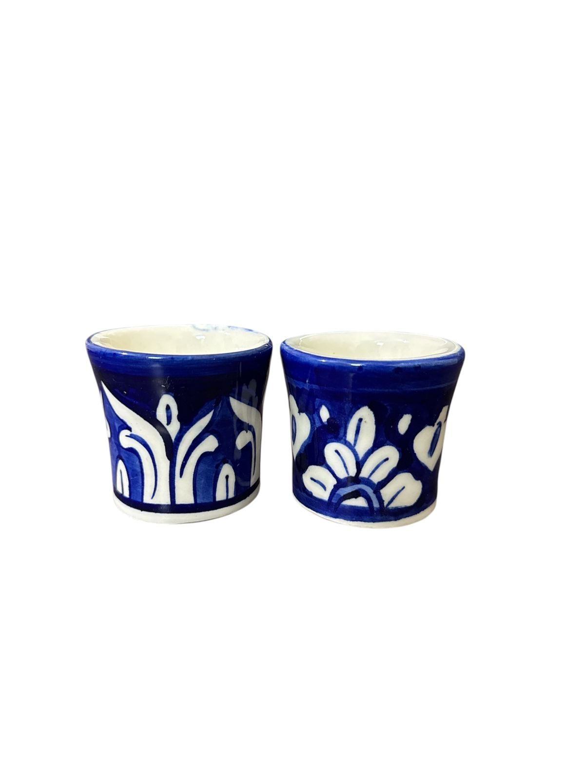 Blue Pottery Flower pots